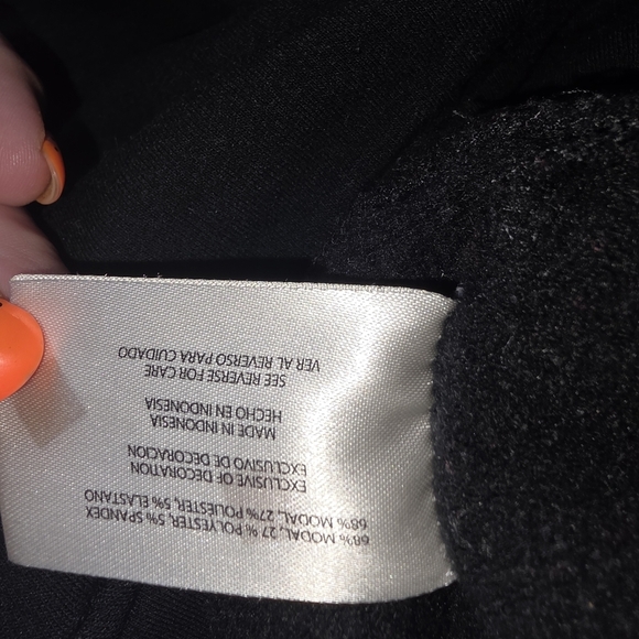 Orvis Men's Black Sweatshirt Medium Modal Blend Long Sleeve Soft and Durable - Picture 6 of 6